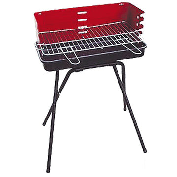 Barbacoa Carbón Rectangular PLEGABLE 58X38CM - GARDEN DE LUXE