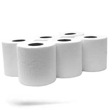 Bobina de Papel Secamanos / Precorte (Pack 6 Bobinas)- 273 servicios/Bobina - 90 Metros