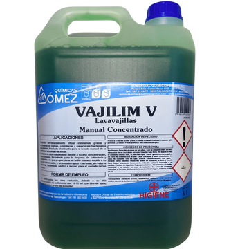Lavavajillas / Detergente manual Profesional Alto rendimiento (indicado hostelería) 5 Ltrs.