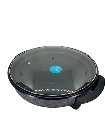 Sartén Eléctrica Multifunción Pizza Pan y Paellera | Cocina Versátil y Antiadherente / 40CM.