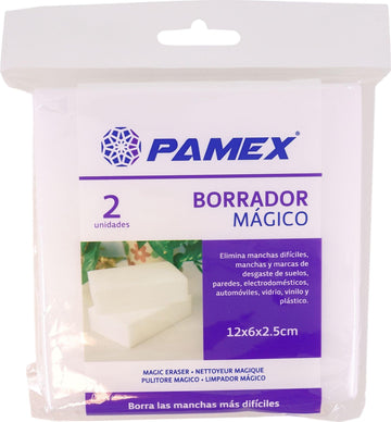 Borrador Mágico / Pack 2 Und. / Elimina Manchas Difíciles y Renueva Superficies del Hogar /