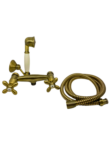 Grifo de Ducha de Bronce - Estilo Retro, Resistente a la Corrosión y de Fácil Instalación / Mod: Chanel