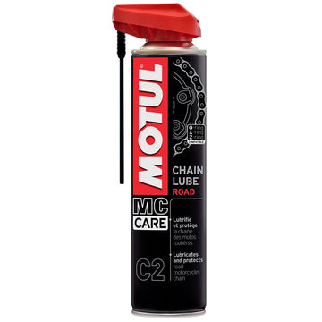 Motul Chain Lube / Grasa Cadenas Road C2 – Lubricante de Cadenas para Motos de Carretera con Alta Adherencia