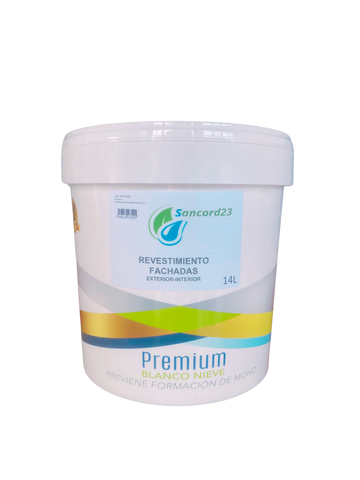 Pintura Revestimiento Blanca 14 ltrs.