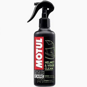 Limpiador de Casco y Visor Motul MC Care M1 / 250 Ml./– Eficaz para Limpieza sin Rayas, Apto para Cualquier Material