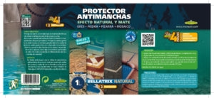 Bellatrix Monestir 1 L. – Protector Trasparente Mate para Barro, Terracota, Mosaico hidráulico y Piedra | Acabado Mate, Antimanchas y Transpirable – 1L
