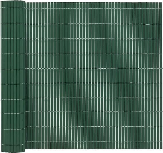 Cañizo de Ocultación PVC Verde / VARIAS MEDIDAS / – Protección para Jardín y Terraza, Resistente y Duradero