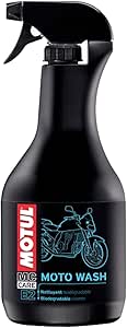 Motul E2 Champú de Limpieza para Motos - Limpiador de Carrocería y Plásticos, Elimina la Suciedad Más Difícil, Ideal para Uso Regular, Envase de 1L