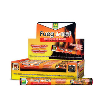 Deshollinador Químico para Limpieza de Chimeneas y Estufas - Potente y Fácil de Usar - Reduce el Hollín  .175 gr