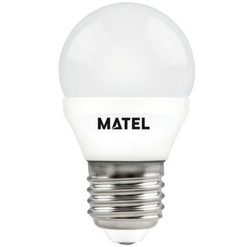 Bombilla Led Esférica E27/ G45 - 5W FRÍA