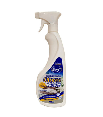 Eliminador de Olores Multiusos - Neutraliza olores no deseados - Ideal para Cocina, Baño y Mascotas 750 ML.