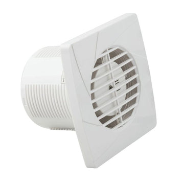 Extractor aire para baño 100mm. BLANCO