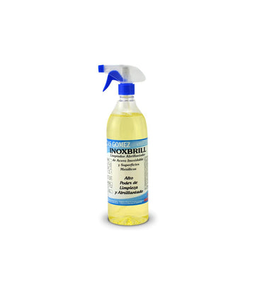 Limpiador y Abrillantador de Acero Inoxidable y Superficies Metálicas / Profesional / Brillo y Protección / 1 L.