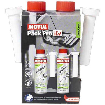 Pack Pre ITV Motul Gasolina – Aditivos para Mejorar Rendimiento y Superar la Inspección Técnica de Vehículos