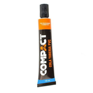 Cola para Tuberías PVC Compact - 125 ml, Unión Resistente y Duradera
