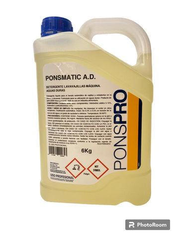Detergente lavavajillas Máquinas Prof. / 5 L. /