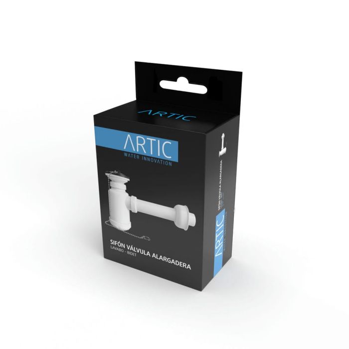 Sifón desagüe para Lavabo / Bidet 1-1/2" / Tubo de 40mm.