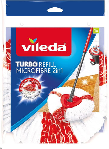 Vileda Recambio Turbo, Compatible con todos los sistemas Turbo de Vileda / 1 UND.