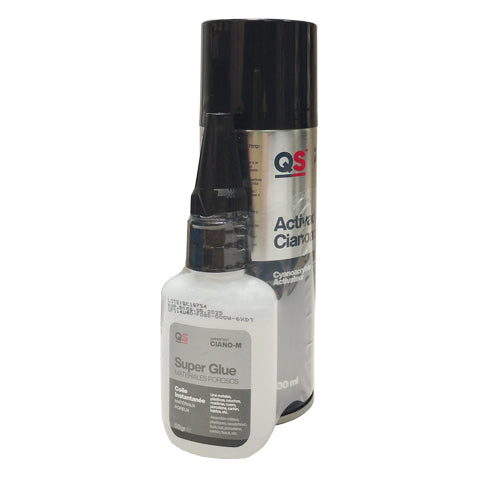 Pegamento Super Fuerte - Cianocrilato+ Activador Kit 50Gr.+200Gr.