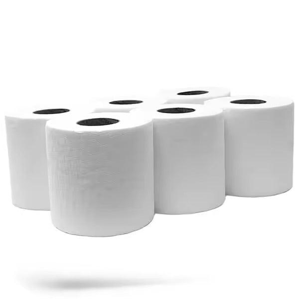 Bobina de Papel Secamanos / Precorte (Pack 6 Bobinas)- 273 servicios/Bobina - 90 Metros