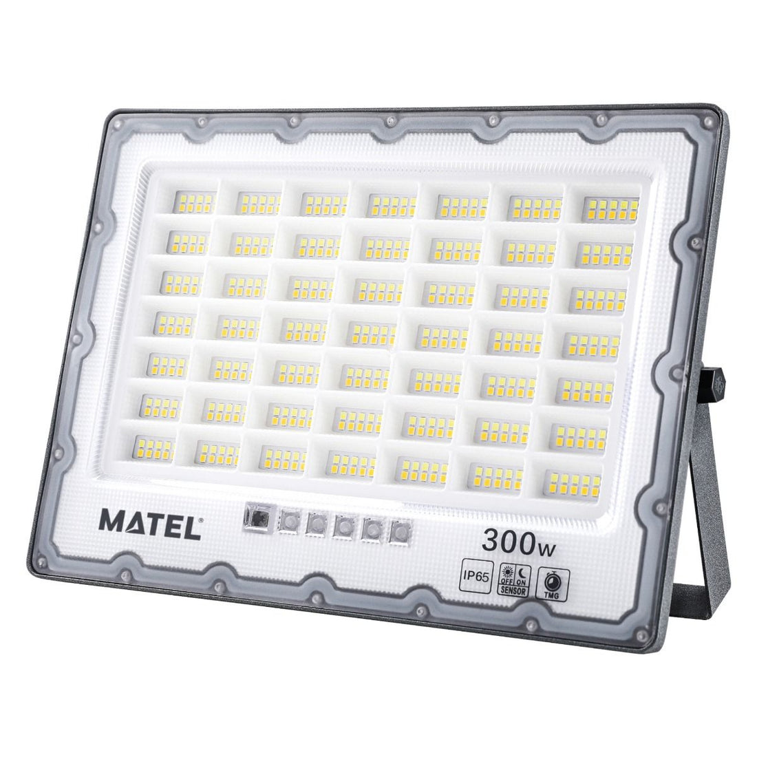 Proyector LED Solar 300W CCT IP65 – Batería 18000mAh, 2500 Lúmenes, Tope de Gama