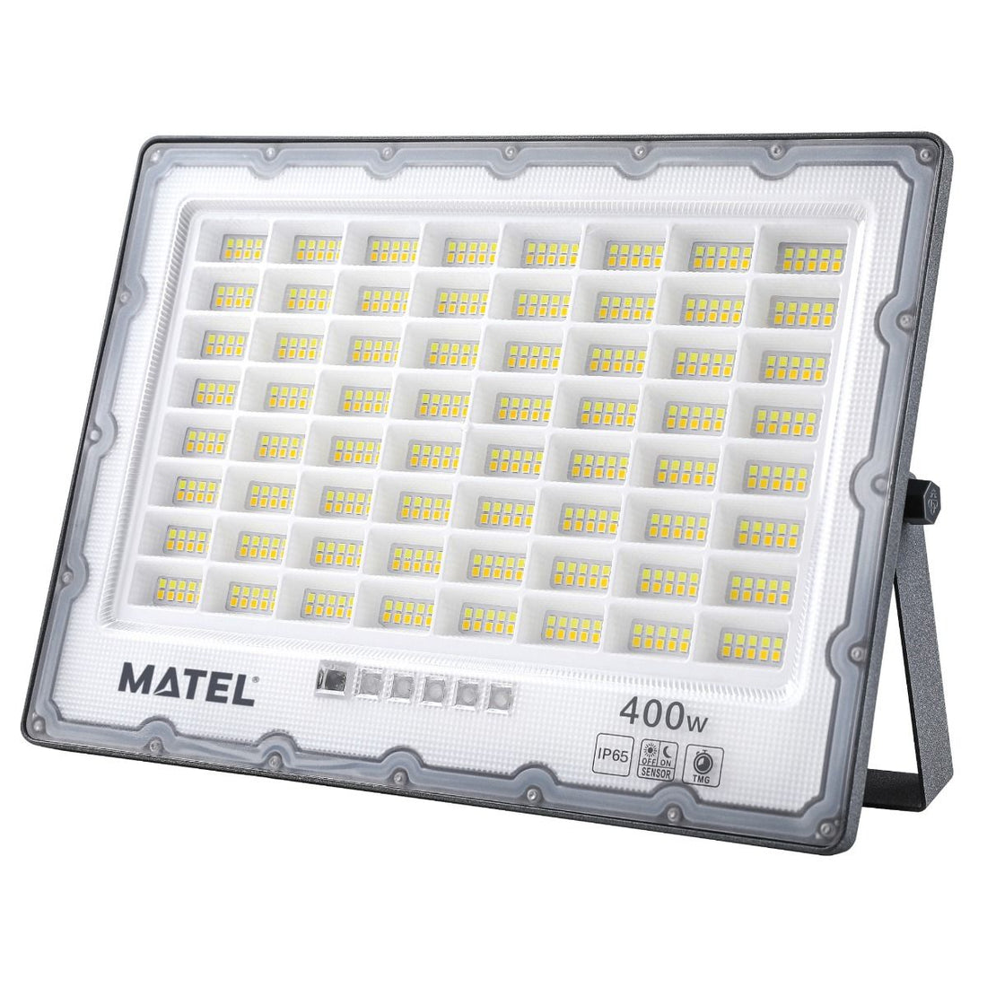Proyector LED Solar 400W CCT IP65 – Batería 21000mAh, 3000 Lúmenes, Potencia Máxima
