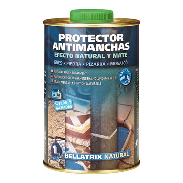 Bellatrix Monestir 1 L. – Protector Trasparente Mate para Barro, Terracota, Mosaico hidráulico y Piedra | Acabado Mate, Antimanchas y Transpirable – 1L