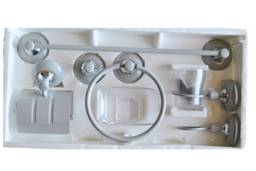 Conjunto accesorios baño.