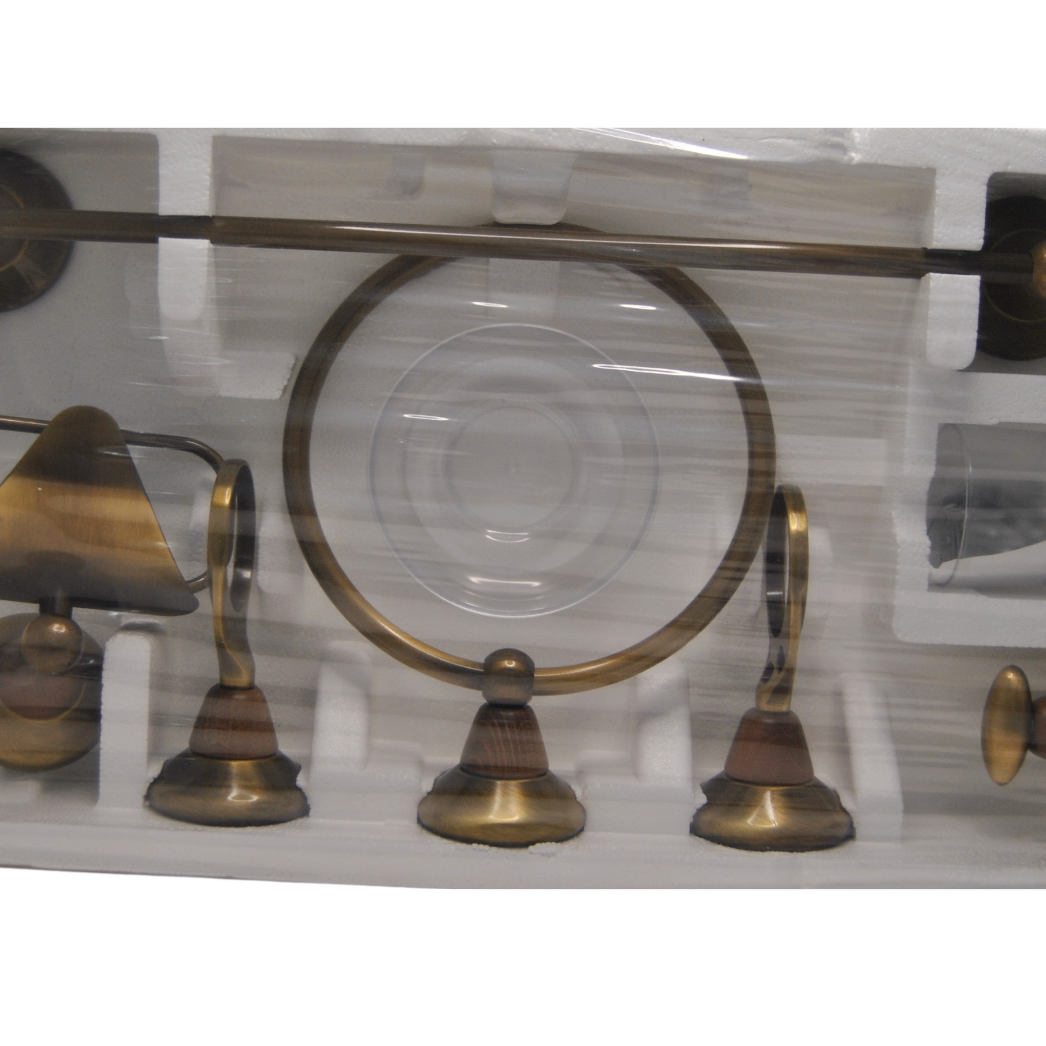 Conjunto accesorios baño BRONCE