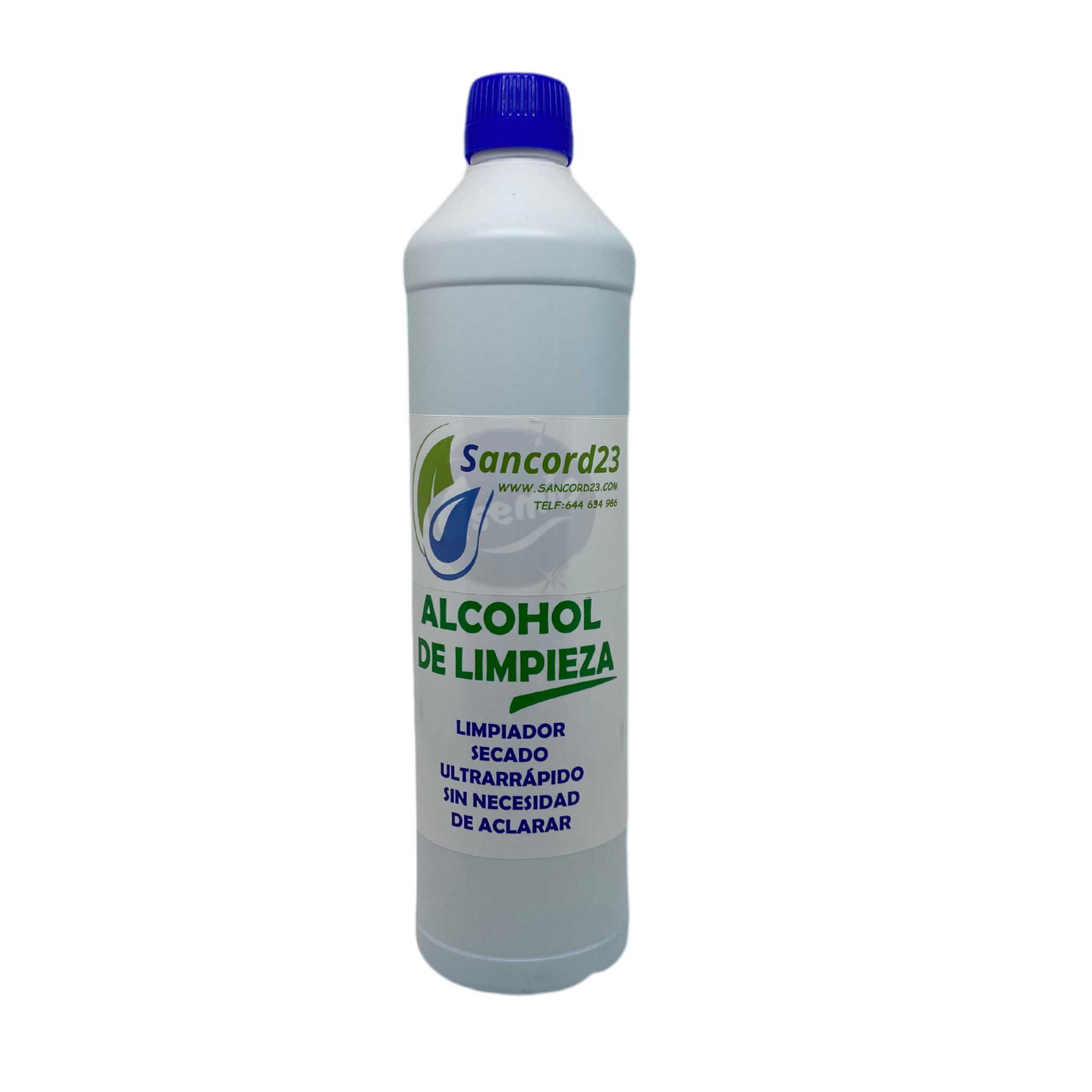 Alcohol de Limpieza 96% – Desinfectante Multiusos para Hogar y Superficies 750 ml.