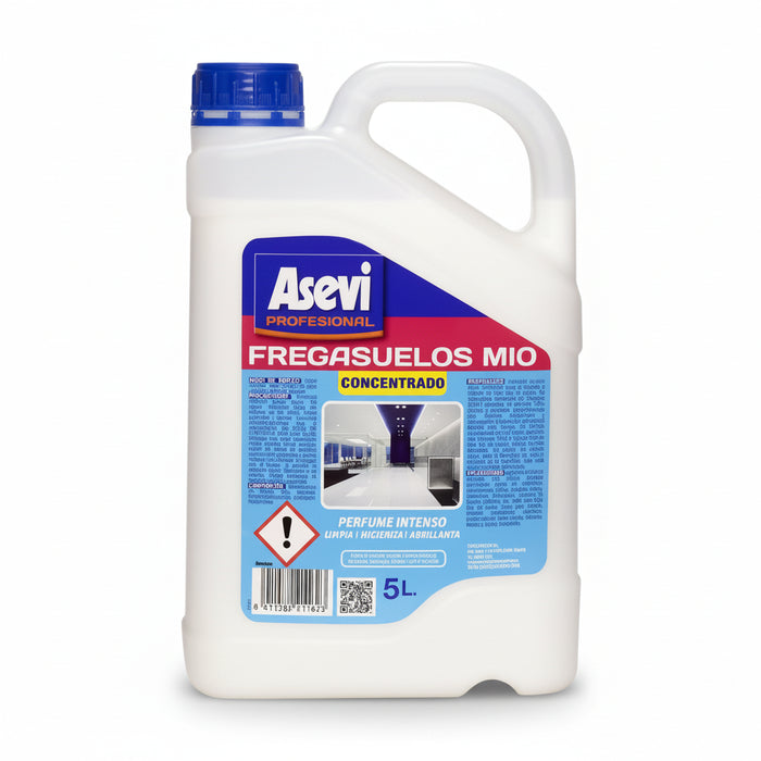 Fregasuelos Asevi Profesional 5L | pH Neutro, Aroma Duradero y Máximo Rendimiento