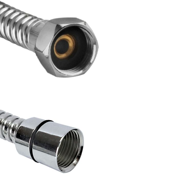 Flexo de Ducha Inoxidable  - Extensible 1.7 a 2.0 m, Alta Durabilidad