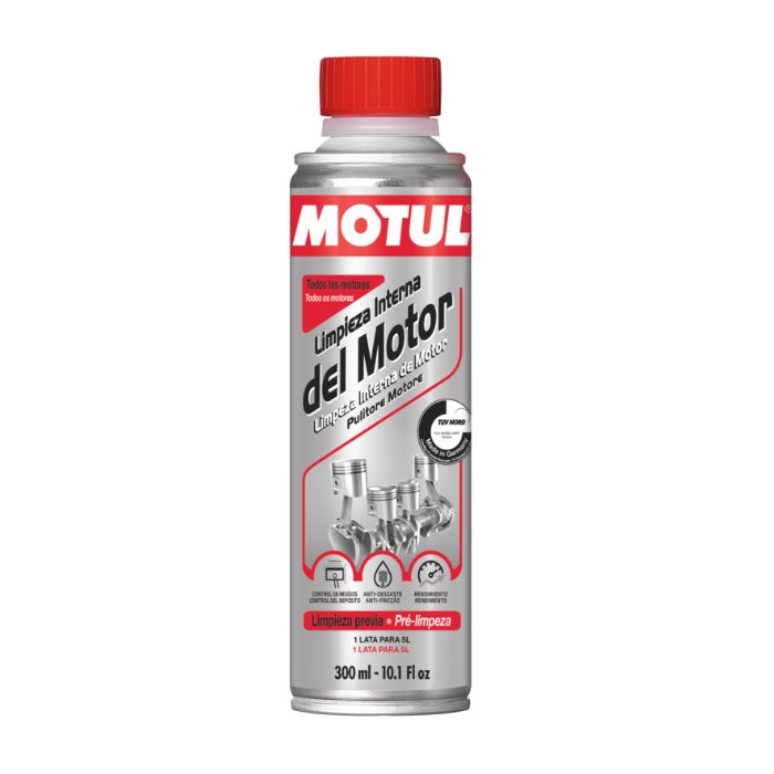 Motul Limpieza Interna de Motor – Aditivo para Limpieza Profunda Antes del Cambio de Aceite