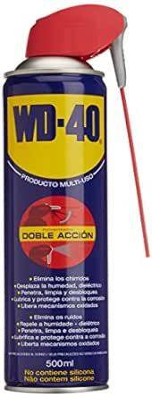 WD-40 Multi-Uso con Doble Aplicador, Protección y Lubricación Profesional, Ideal para Metales y Plásticos, Anticorrosivo y Dieléctrico